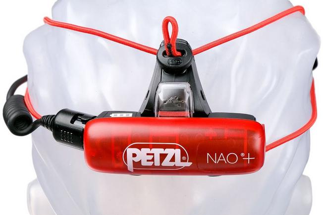 Petzl NAO+ E36AHR 2B head torch, black/white | Advantageously