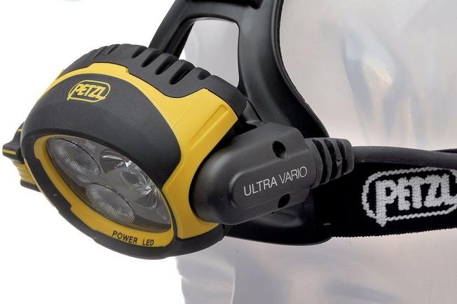 Linterna frontal ultra vario ultrapotente PETZL - Ferretería