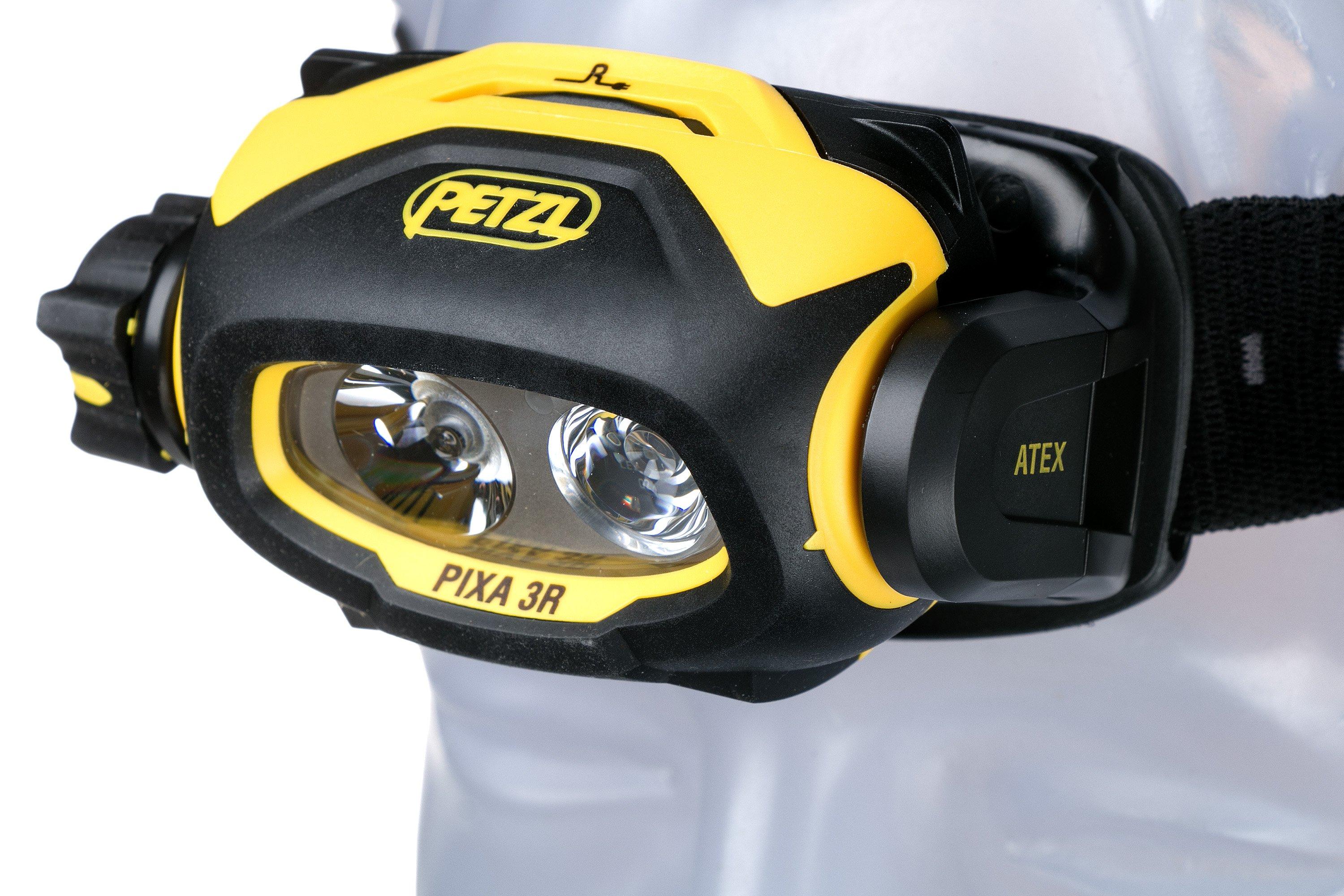 Petzl PIXA 3R rechargeable head torch, E78CHR2, ATEX 