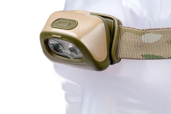 Image for Petzl Tactikka + E89AAB head torch, camouflage