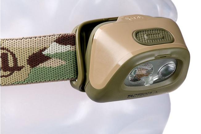 Image for Petzl Tactikka + E89AAB head torch, camouflage