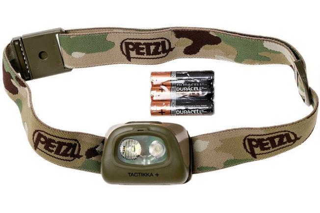 Image for Petzl Tactikka + E89AAB head torch, camouflage