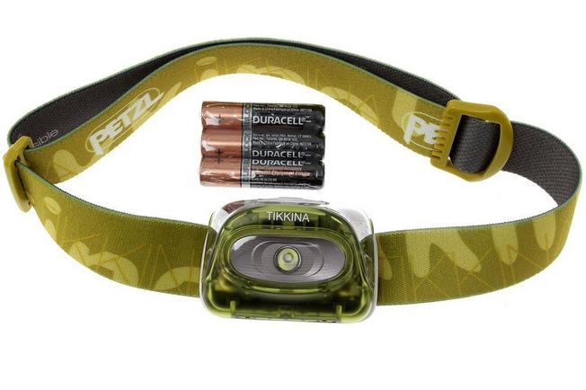 Image for Petzl TIKKINA Green headlamp, E91HOU