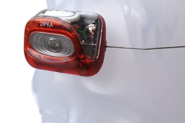 Image for Petzl ZIPKA Red headlamp, E93ZMA