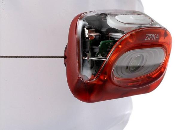 Image for Petzl ZIPKA Red headlamp, E93ZMA