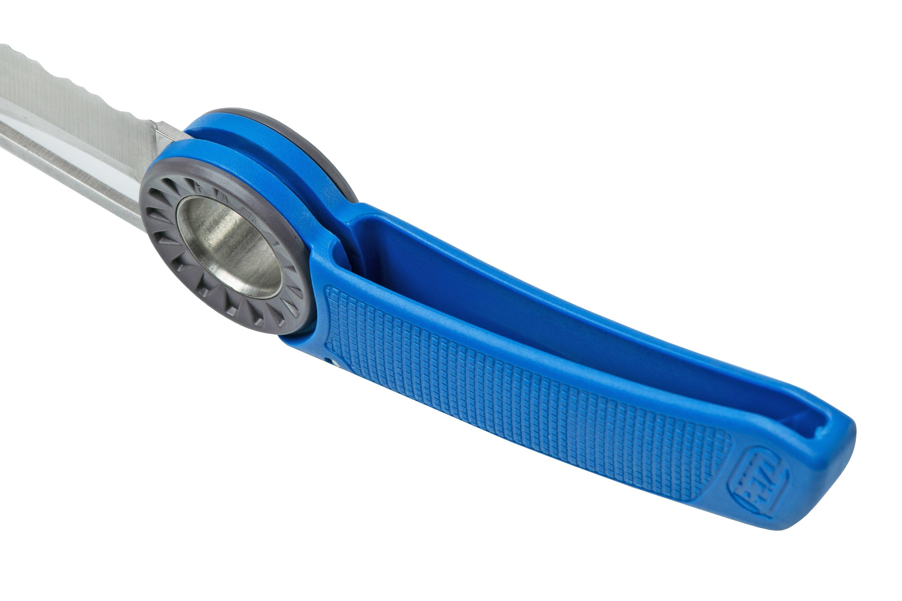 Petzl Spatha S92AB, blue, pocket knife | Advantageously shopping at ...