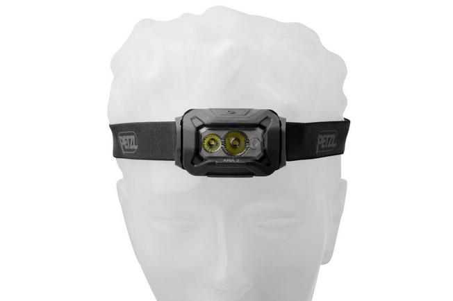 Linterna frontal Petzl Swift black