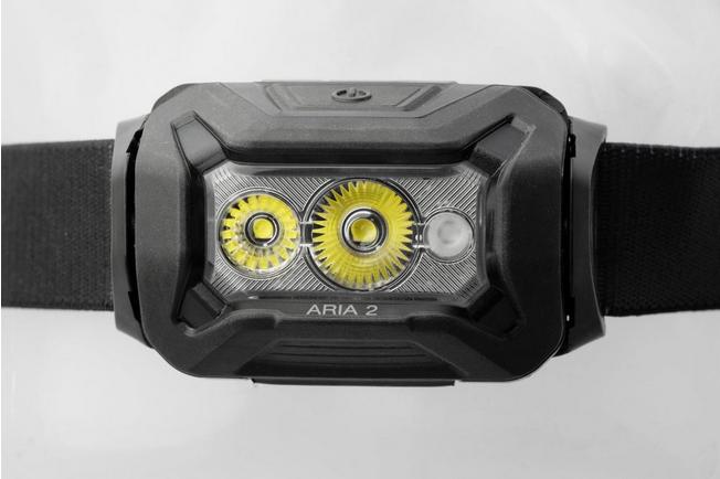 Lampe Frontale Petzl - Aria 2 - 4 couleurs et 450 Lumens