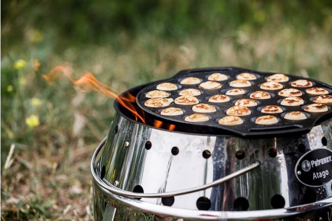 Poêle à blinis en fonte émaillée