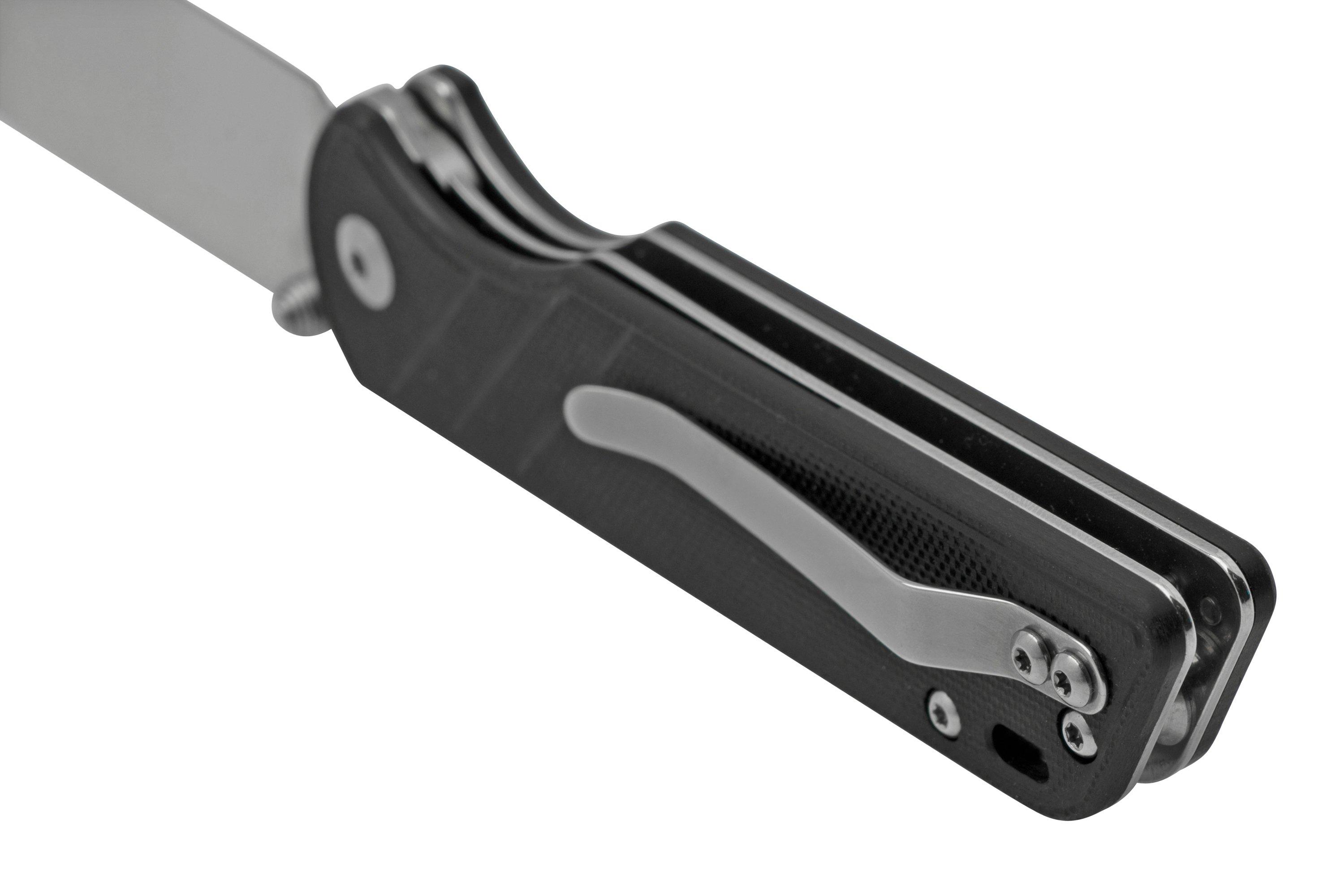 QSP Knife Parrot V2 QS102A Black G10, pocket knife Advantageously