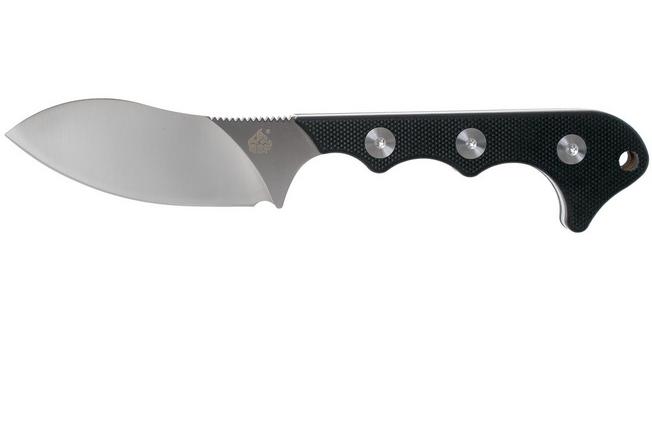 QSP Knife Neckmuk QS125-A Black G10 cuchillo de cuello