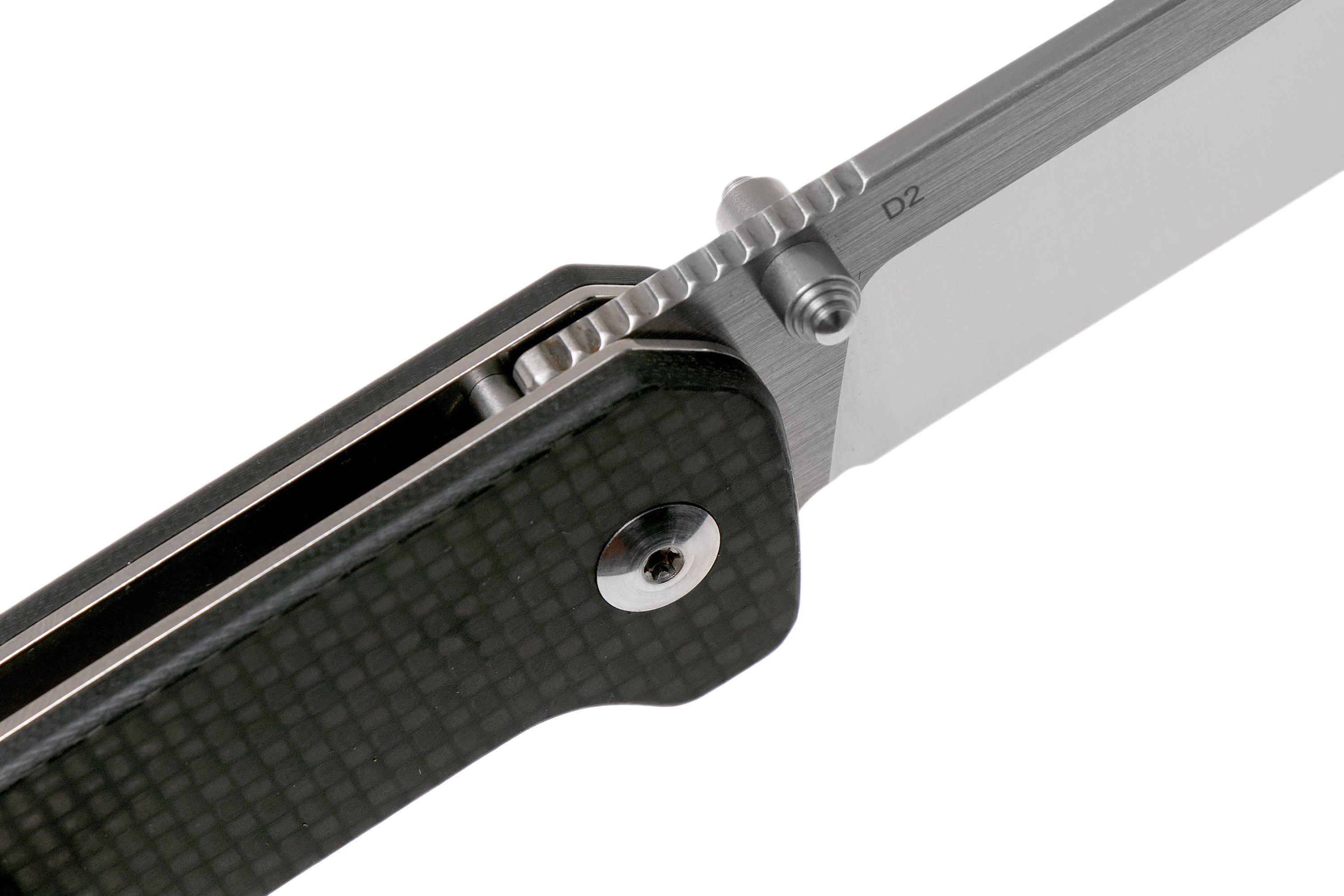 QSP Knife Penguin QS130E Carbon fibre G10, pocket knife