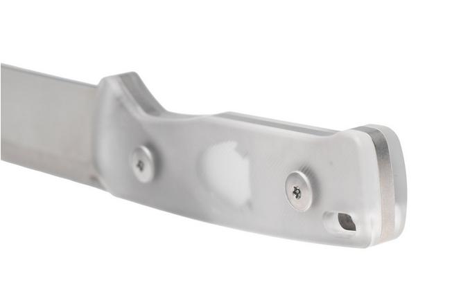 Afbeelding voor QSP Knife Baby Penguin QS130BP-A1 Stonewashed Satin 14C28N Acrylic, vaststaand mes