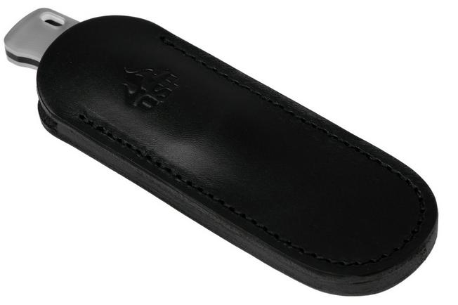 Afbeelding voor QSP Knife Baby Penguin QS130BP-A2 Blackwashed 14C28N Acrylic, vaststaand mes