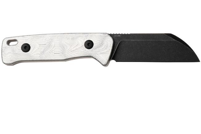 Afbeelding voor QSP Knife Baby Penguin QS130BP-D2 Blackwashed 14C28N Aluminum Foil Carbon, vaststaand mes