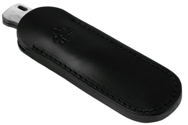 Afbeelding voor QSP Knife Baby Penguin QS130BP-D2 Blackwashed 14C28N Aluminum Foil Carbon, vaststaand mes