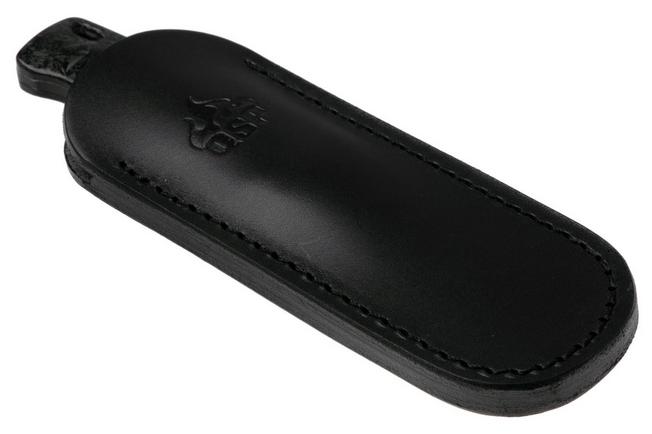 Afbeelding voor QSP Knife Baby Penguin QS130BP-F2 Blackwashed 14C28N Blue Glow In The Dark Carbon, vaststaand mes