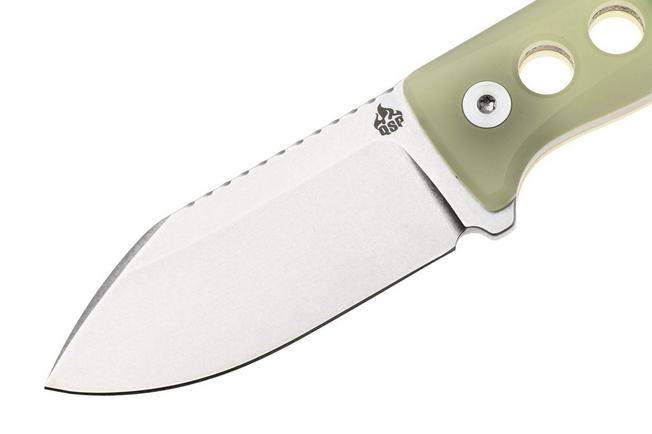 Afbeelding voor QSP Knife Canary QS141-K1 Stonewashed 14C28N Glow In The Dark, nekmes