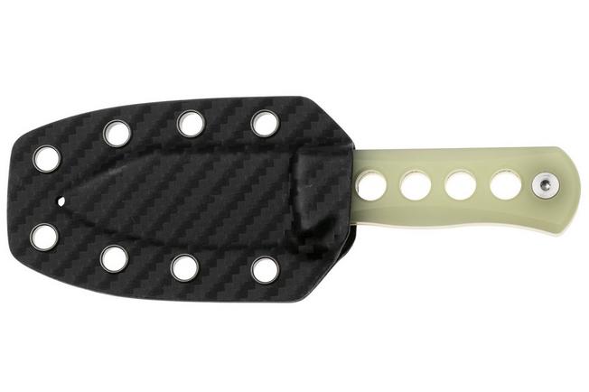 Afbeelding voor QSP Knife Canary QS141-K1 Stonewashed 14C28N Glow In The Dark, nekmes