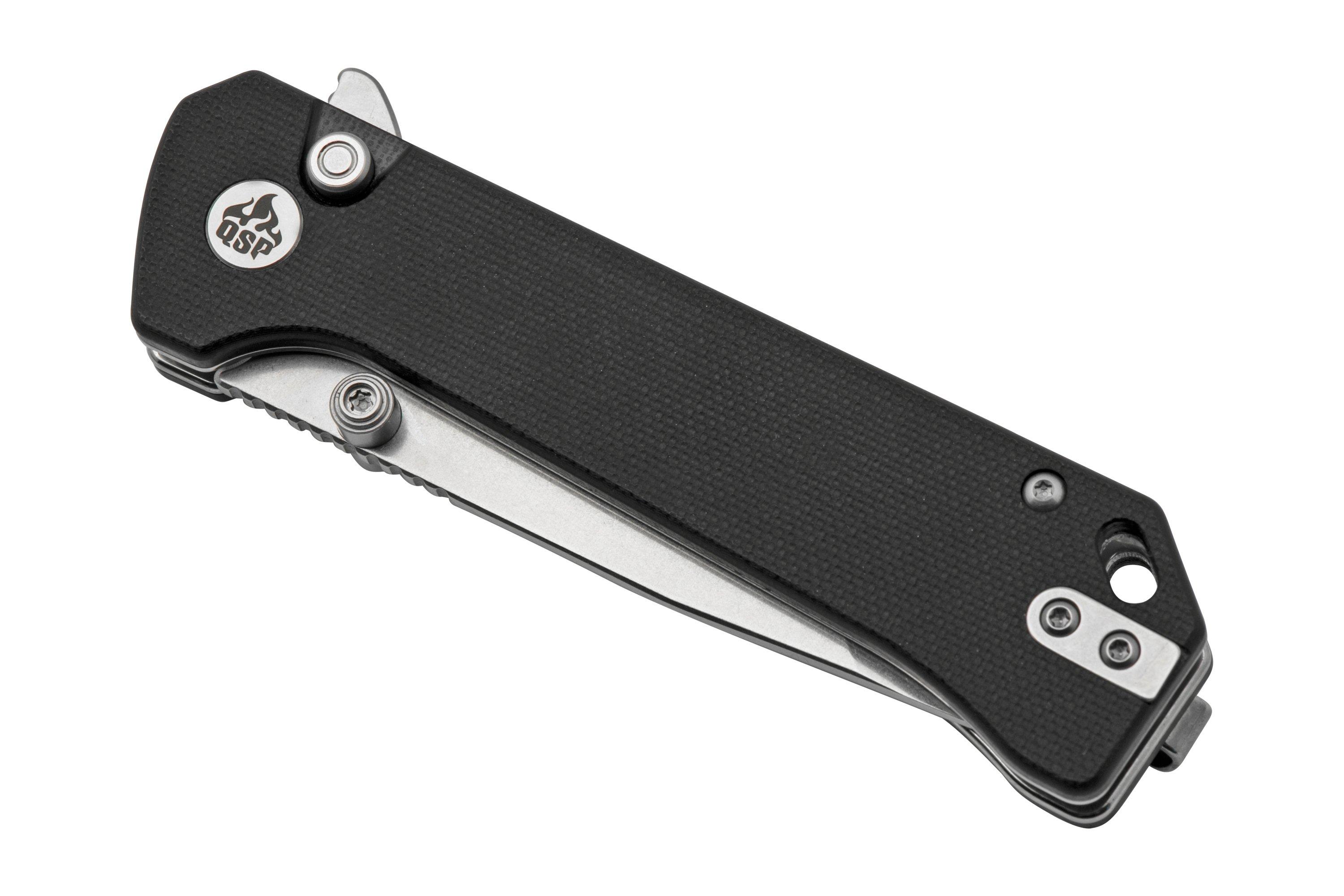 qsp-grebe-qs148-d1-14c28n-tanto-jade-g10-pocket-knife