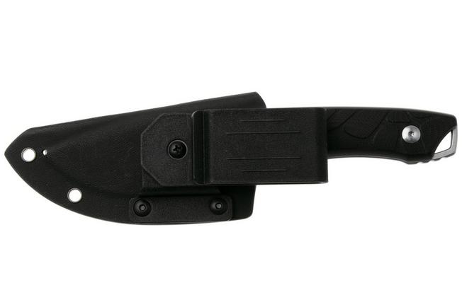 Afbeelding voor QSP Knife Tiny TOT QS169-A1 Stonewashed 10Cr15MoV Black G10, vaststaand mes