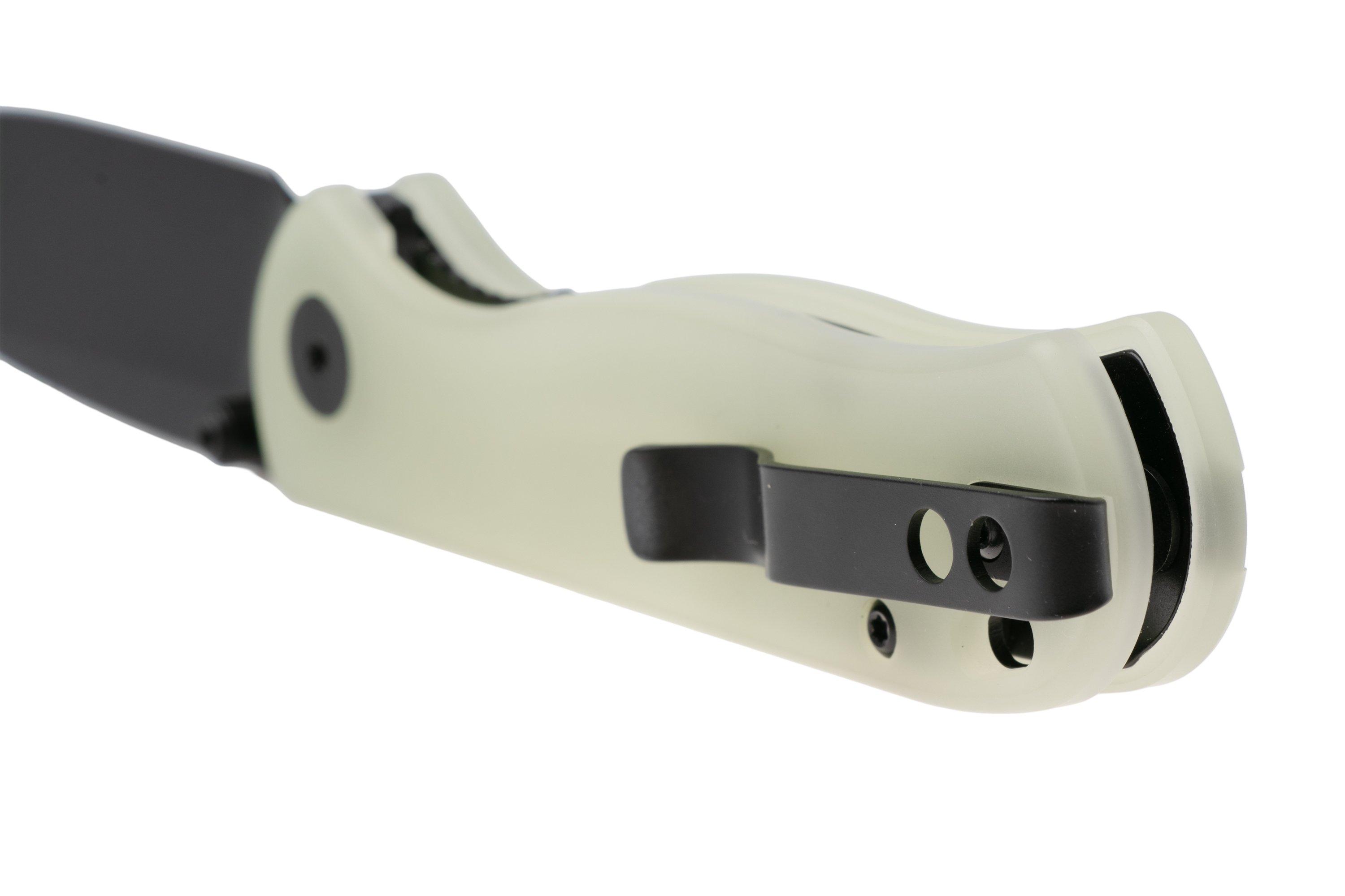 Qsp Knife Ferret Qs170 C2 Black Nitro V Glow In The Dark Resin Zakmes 