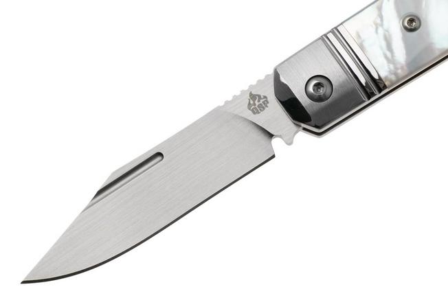 Afbeelding voor QSP Knife Moray QS171-C, Limited Edition, Satin Vanax, Mother of Pearl zakmes