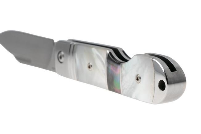Afbeelding voor QSP Knife Moray QS171-C, Limited Edition, Satin Vanax, Mother of Pearl zakmes