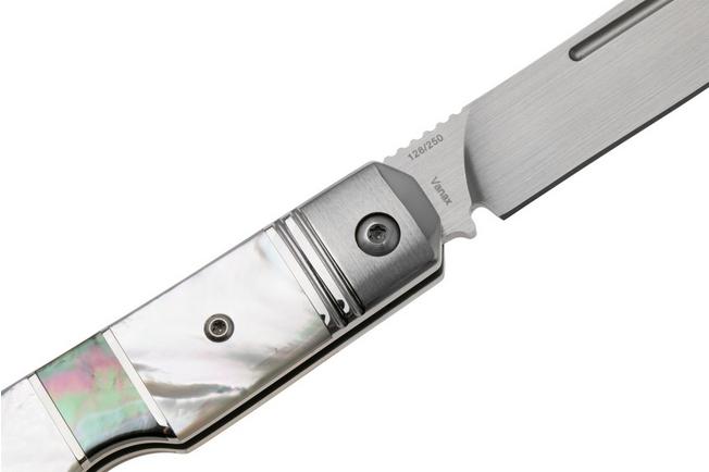 Afbeelding voor QSP Knife Moray QS171-C, Limited Edition, Satin Vanax, Mother of Pearl zakmes