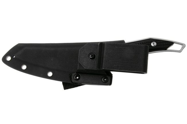 Afbeelding voor QSP Knife T-Cook QS172-A1, Stonewashed Nitro-V, Black G10 vaststaand mes 