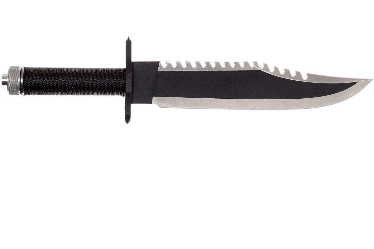 RAMBO knife First Blood Part II Standard Edition met survival kit, 9294