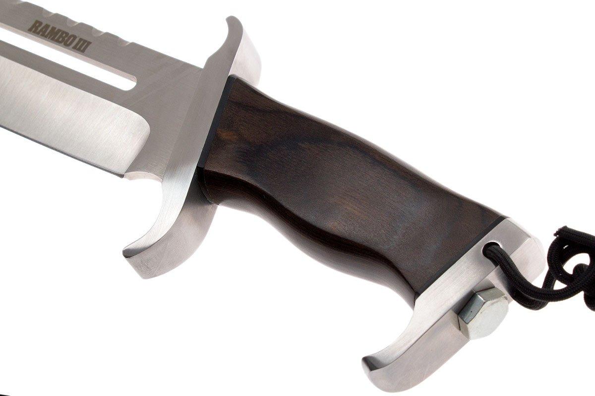 RAMBO knife Rambo 3 Standard Edition with wooden handle, 9296
