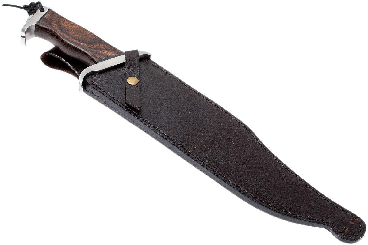 RAMBO knife Rambo 3 Standard Edition with wooden handle, 9296 ...