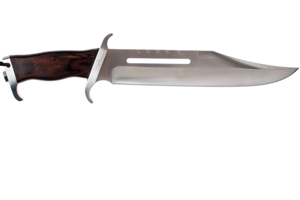 RAMBO knife Rambo 3 Signature Edition with wooden handle, 9297