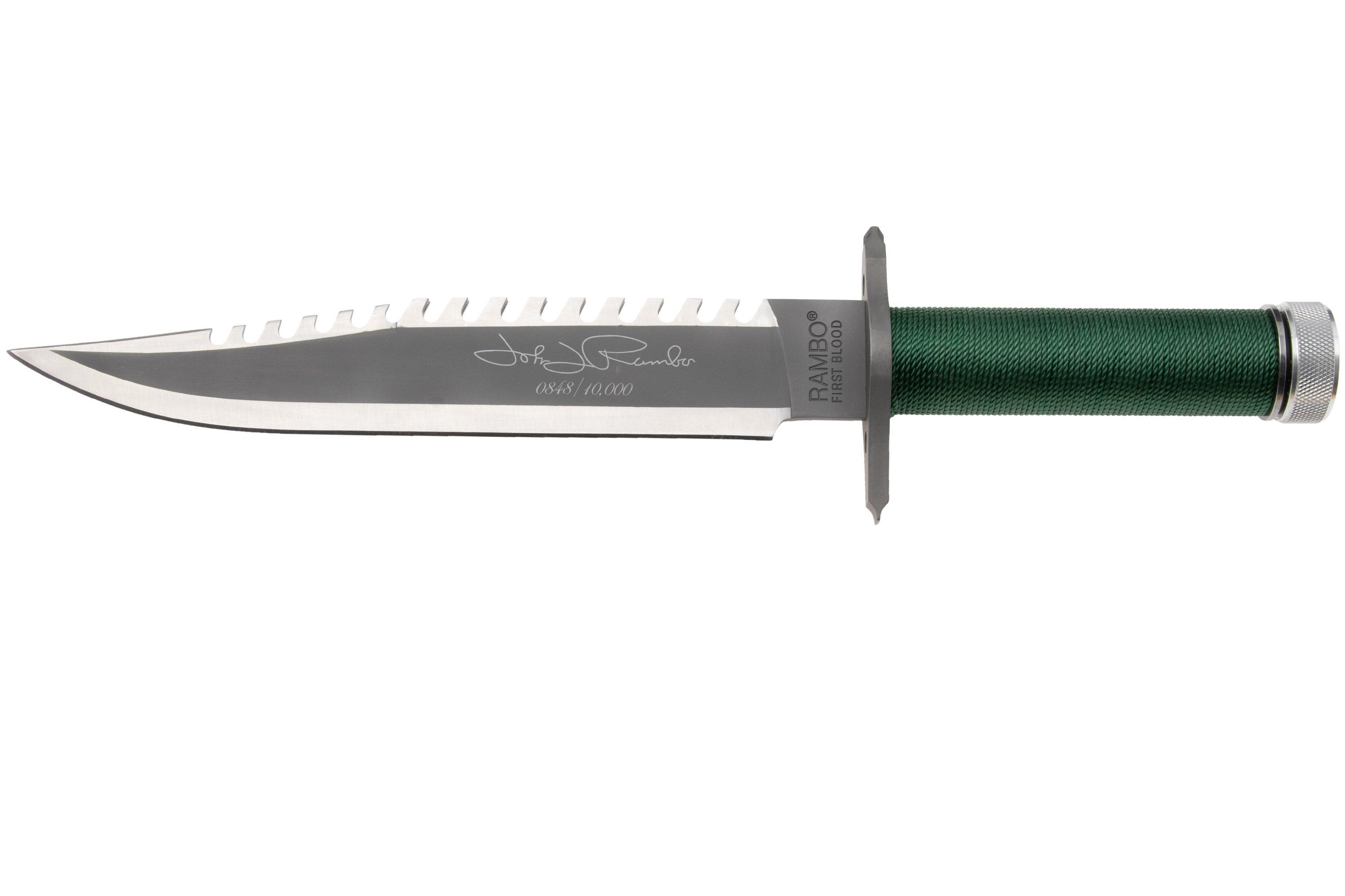 Rambo First Blood 9423 Signature Edition with survival kit, fixed