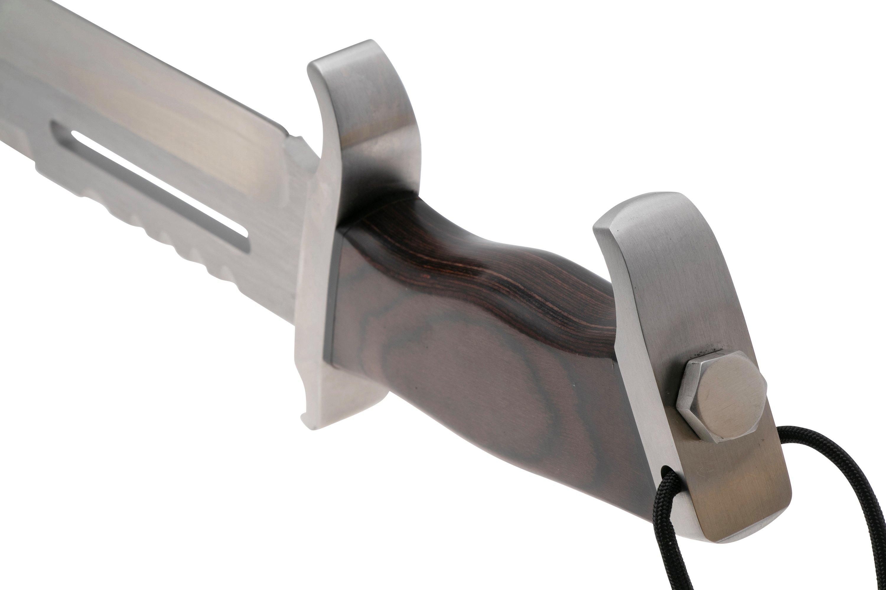 Rambo Rambo 3 9425 Signature Edition with wooden handle, fixed