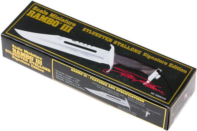 Image for RAMBO knife Rambo 3 Signature Edition miniature knife, M3SS