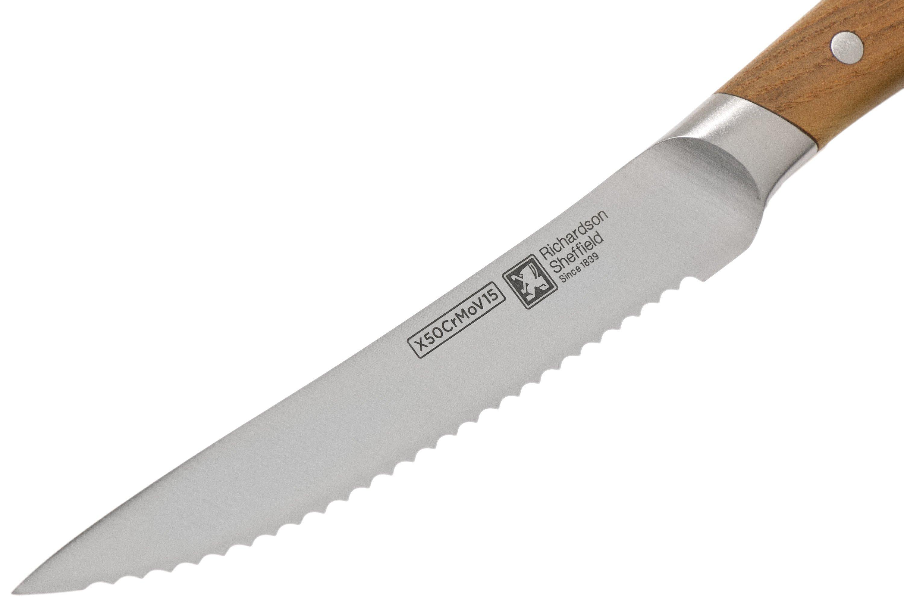 Richardson Sheffield Scandi 09500P571BR4 4piece steak knife set Advantageously shopping at