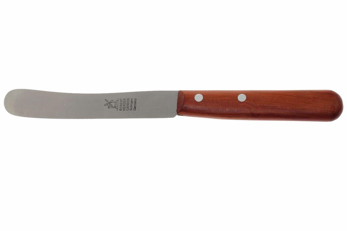 Robert Herder breakfast knife, Buckels carbon, plumwood ...