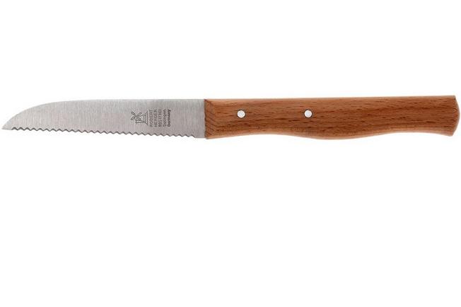 Robert Herder coltello per verdure seghettato inox, faggio