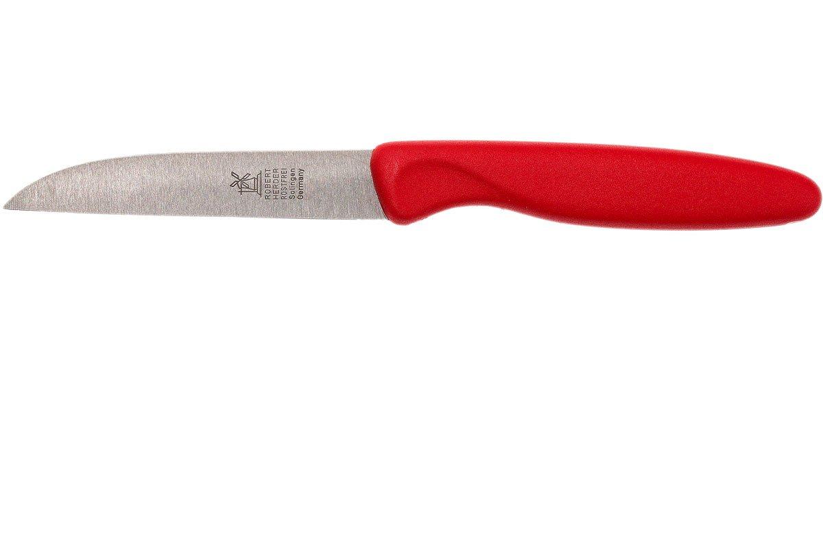 Robert Herder Straight Classic Peeling Knife Red 8 5 Cm