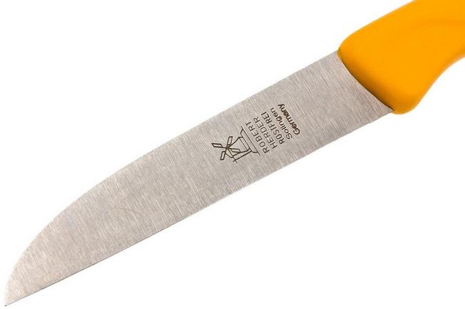 Image for Robert Herder straight classic peeling knife, yellow, 8,5 cm