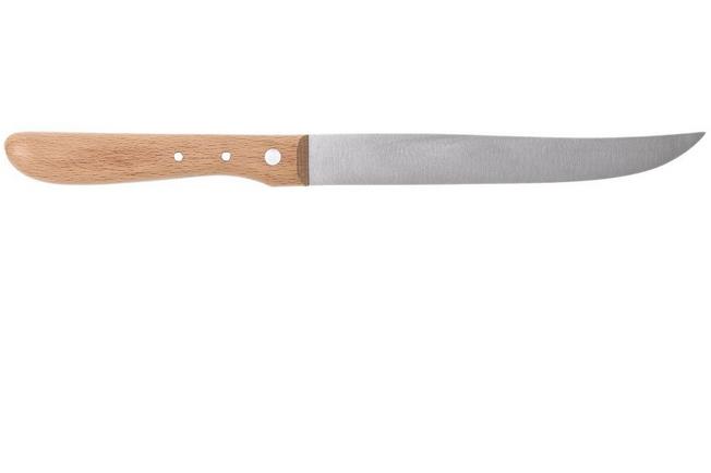 Image for Robert Herder carving knife straight classic red beech stainless steel