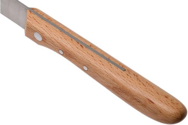 Image for Robert Herder carving knife straight classic red beech stainless steel