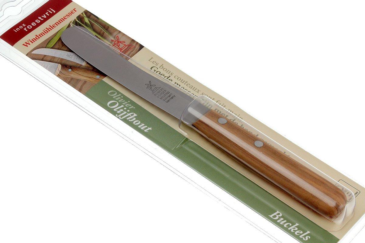 Robert Herder breakfast knife Buckels stainless, olive wood