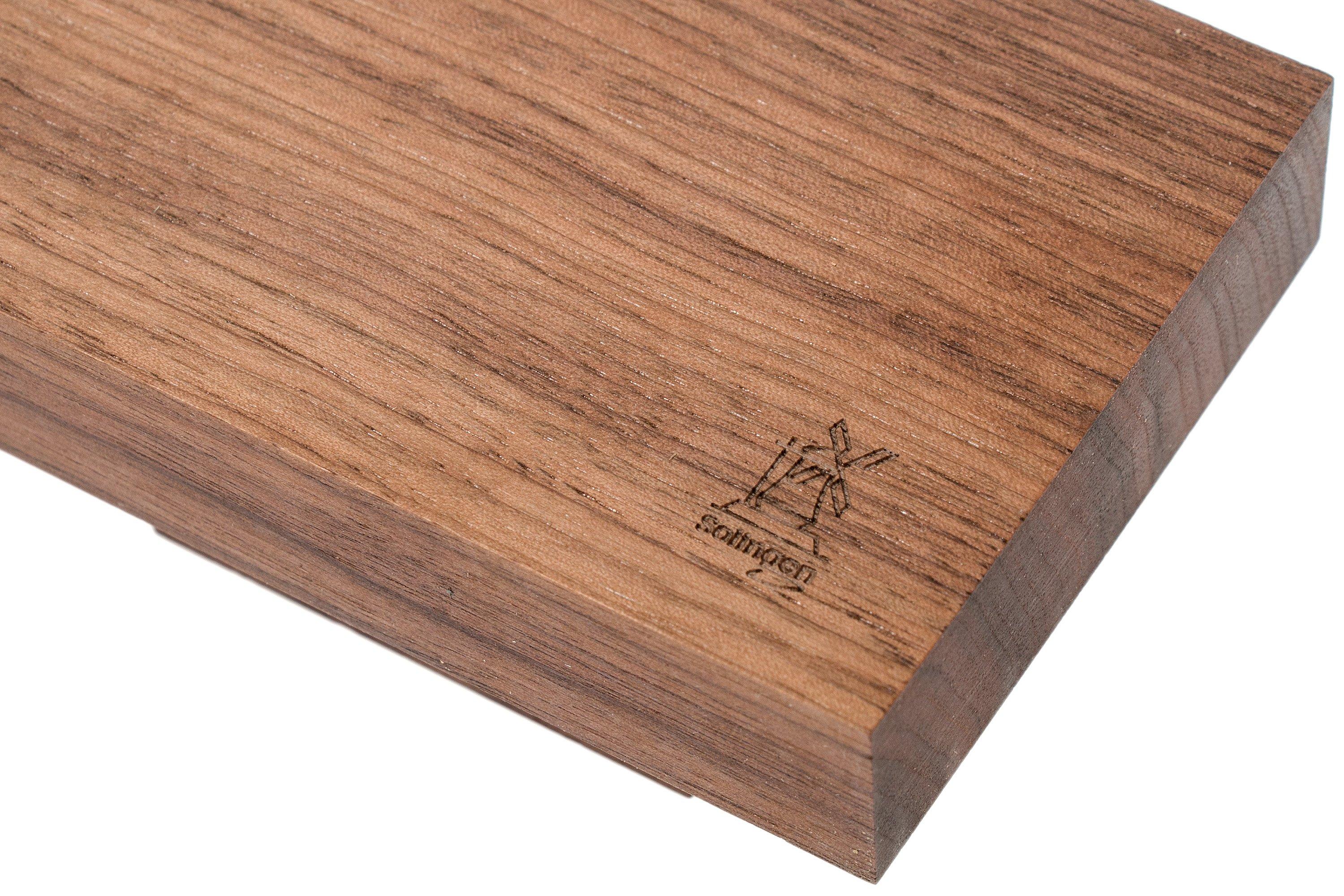 Portacoltelli magnetico da parete in legno di noce scuro di alta qualità, 40,6 cm, versione aggiornata, striscia magnetica professionale per coltelli, salvaspazio, con potente forza di trazione