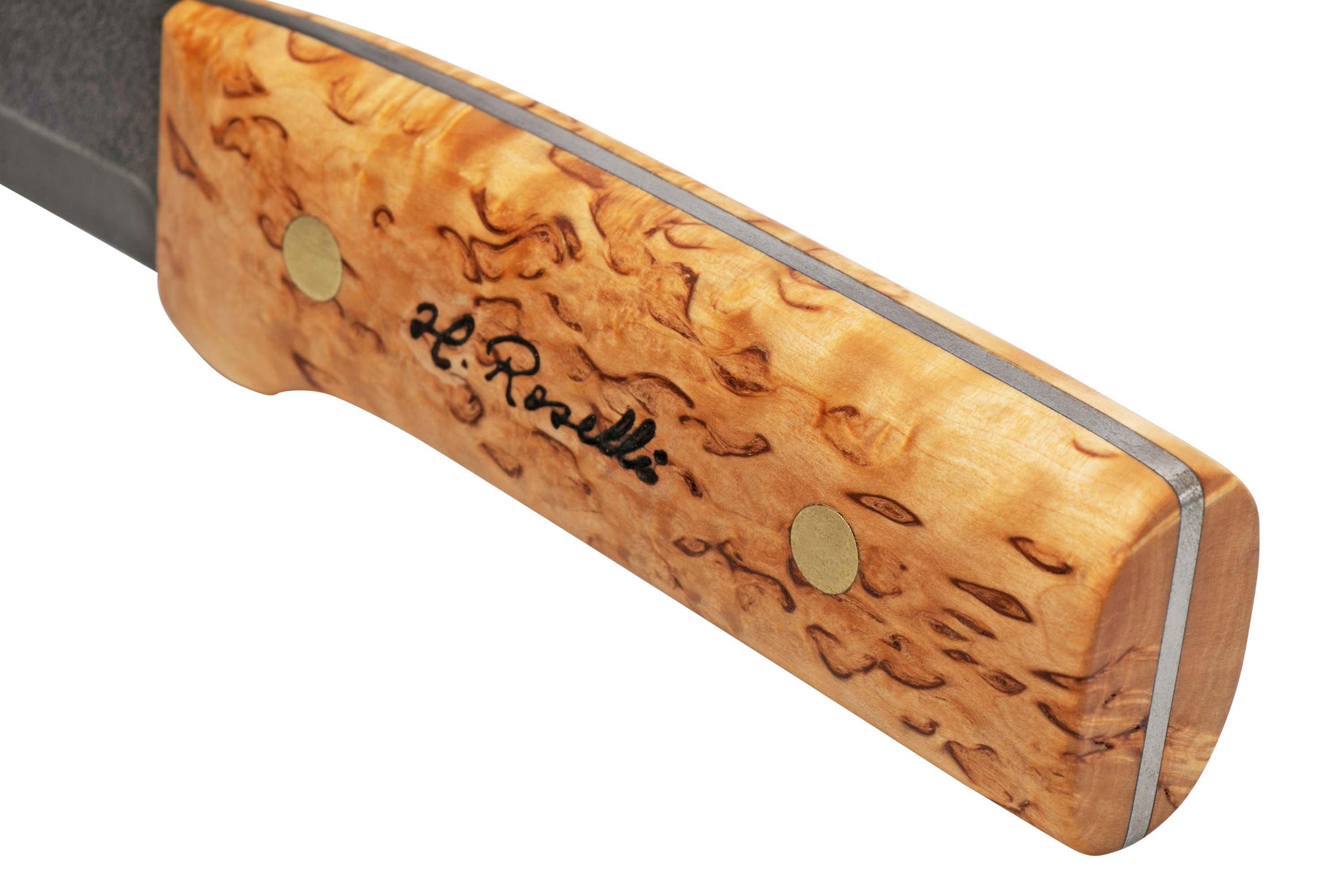 Roselli Hunting Knife R100F Full Tang, leather sheath Advantageously