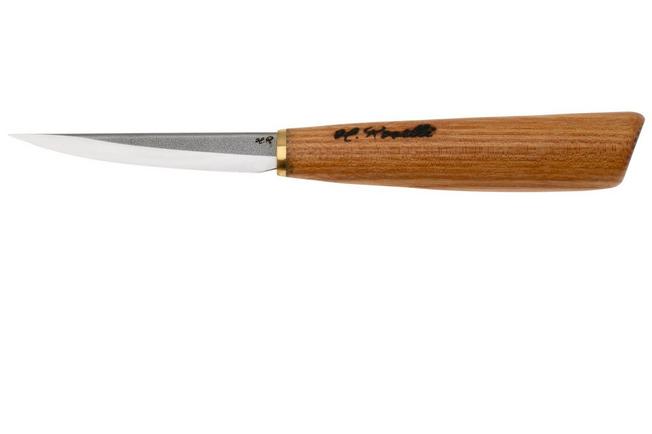 Bild für Roselli Carving knife RIR112D Carbon Steel, Red Elm, Holzschnitzmesser
