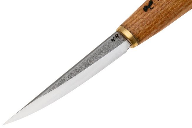 Bild für Roselli Carving knife RIR112D Carbon Steel, Red Elm, Holzschnitzmesser