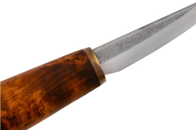 Bild für Roselli Carving Knife Short RIR113 Carbon Steel, Curly birch, Holzschnitzmesser